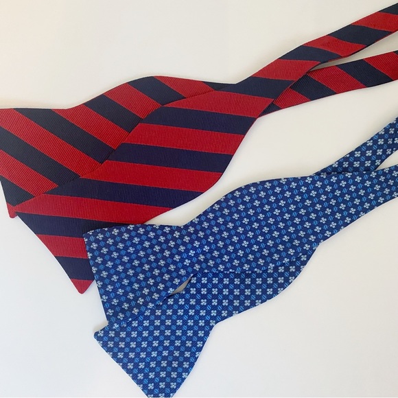 Silk Bow Tie from Tommy Hilfiger and Haspel Set of 2 - Picture 2 of 12